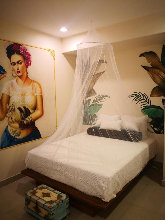 Beachside Corasol El Amanecer De Frida Para 2 Personas Playa del Carmen Ngoại thất bức ảnh