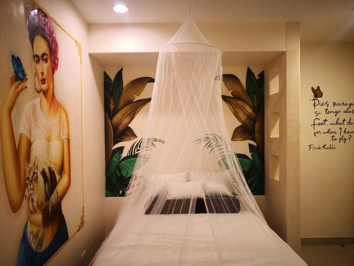 Beachside Corasol El Amanecer De Frida Para 2 Personas Playa del Carmen Ngoại thất bức ảnh
