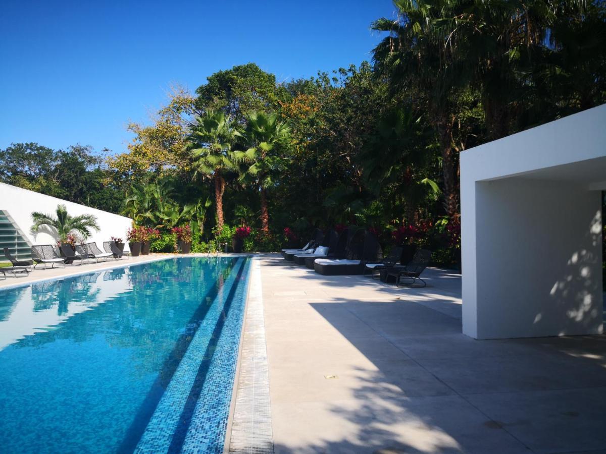 Beachside Corasol El Amanecer De Frida Para 2 Personas Playa del Carmen Ngoại thất bức ảnh