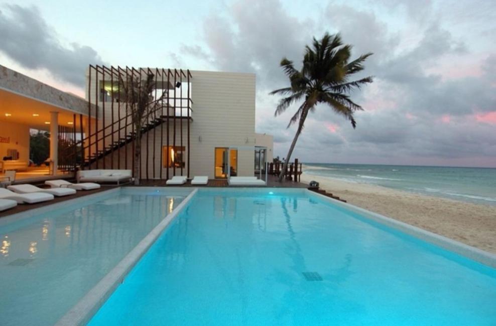 Beachside Corasol El Amanecer De Frida Para 2 Personas Playa del Carmen Ngoại thất bức ảnh